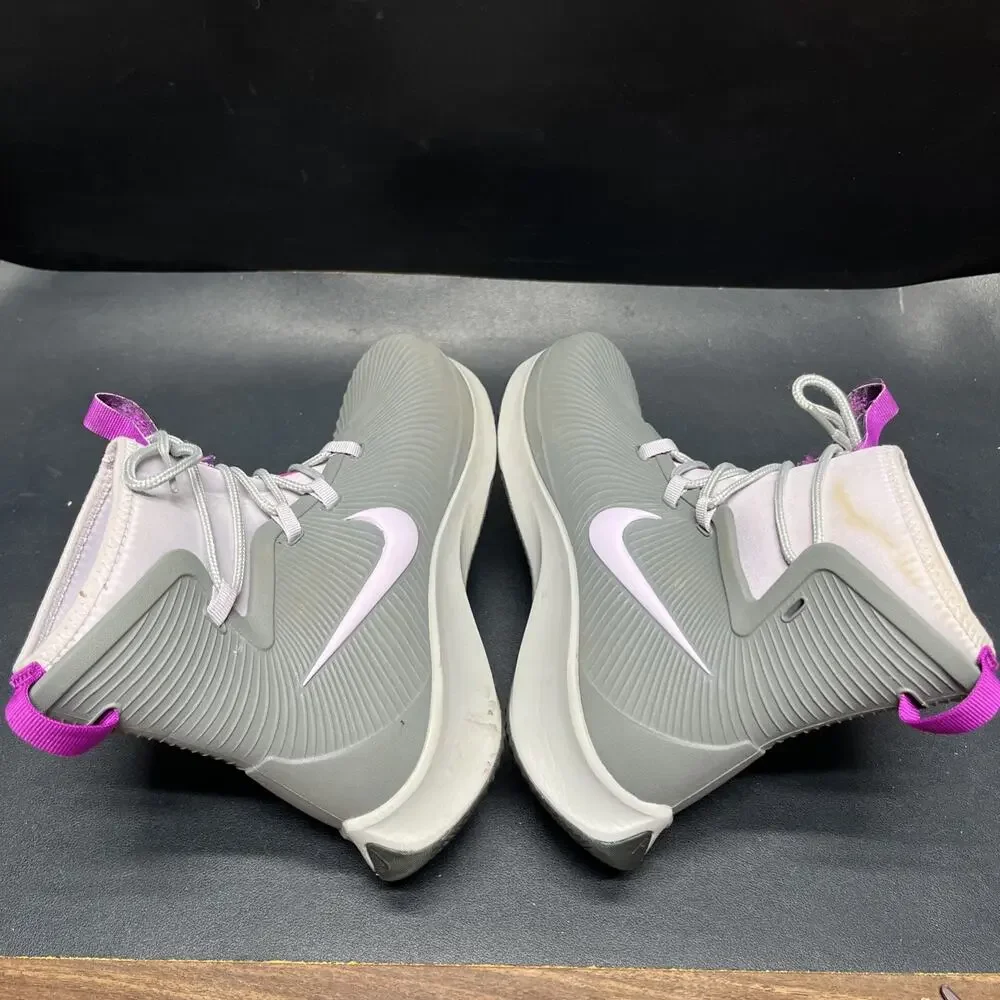 Nike Binzie Boot Smoke Grey Size 5Y Violet Frost BQ5380-003